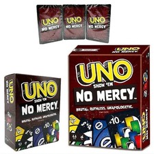 Jogo de tabuleiro Uno No Mercy jogos de cartas UNO mesa festa família jogo de entretenimento comprar usado  Enviando para Brazil