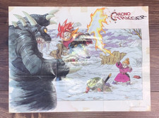 Usado, Pôster dobrável Chrono Trigger Map SNES Super Nintendo somente manual comprar usado Usado, Pôster dobrável Chrono Trigger Map SNES Super Nintendo somente manual comprar usado  Enviando para Brazil