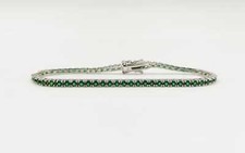 Bracciale tennis argento usato  Marcianise