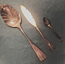 Pieces silverplated laurion for sale  Princeton