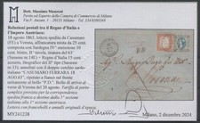 1863 agosto affrancature usato  Montelupo Fiorentino