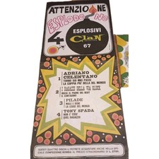 Clan celentano poster usato  Italia