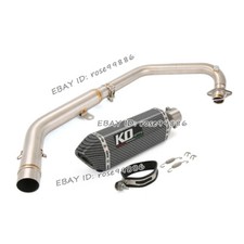 Pontas de exaustão de aço inoxidável para American Lifan Industry KPT200 KPM200 2019-2023 comprar usado  Enviando para Brazil