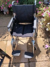 Folding wheelchair for sale  BRISTOL