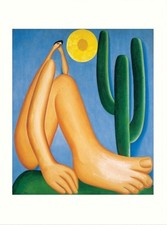 Estampa Tarsila do Amaral Abaporu sem moldura comprar usado  Enviando para Brazil