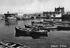 Cartolina gallipoli porto usato  Milano