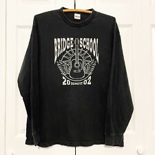 Camiseta Vintage Bridge School Benefit XL Foo Fighters Thom Yorke Tenacious D ‘02, usado comprar usado  Enviando para Brazil