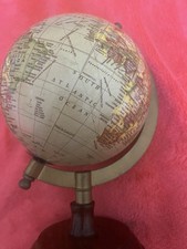 Small globe wooden for sale  BIRMINGHAM