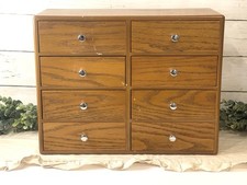 Oak apothecary storage for sale  Flint