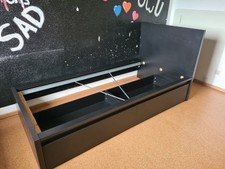 Malm schwarzes bett gebraucht kaufen  Alheim