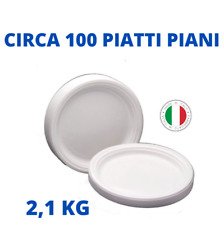 Piatti piani plastica usato  Santa Croce del Sannio