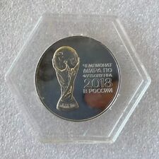 Moneda de plata conmemorativa de la Copa Mundial de Fútbol 2018 de 1 oz segunda mano  Embacar hacia Argentina