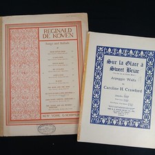 Antique sheet music for sale  Rialto