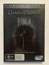 Game Of Thrones Edição Limitada - Primeira Temporada - Conjunto de 6 DVDs - R4 PAL + Livro e Mapa comprar usado  Enviando para Brazil