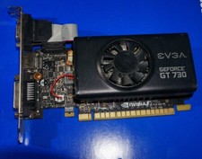 Placa de vídeo gráfica HDMI PCI NVIDIA EVGA GeForce GT 730 2GB GDDR3 02G-P3-3733-KR comprar usado  Enviando para Brazil