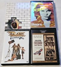 Pink Floyd The Wall DVD W/Poster, Lynyrd Skynyrd Movie, ZZ Top Greatest Hits &.., usado comprar usado  Enviando para Brazil