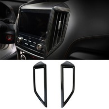 2X Para Subaru XV Crosstrek GT Estilo Carbono Tampa de Ventilação Central Acabamento 2018-2021 comprar usado  Enviando para Brazil