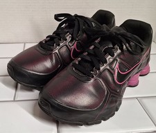 Tênis de corrida Nike Shox Turbo XII feminino tamanho 8 preto magenta 472530-400  comprar usado  Enviando para Brazil