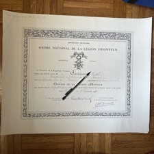 Diplôme off legion d'occasion  France