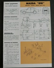 Fiche technique automobile d'occasion  France