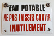 Ancienne plaque emaillee d'occasion  Saint-Éloy-les-Mines