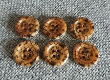 Brown cream 17mm for sale  LEICESTER