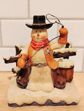 Christmas cowboy snowman for sale  Du Bois