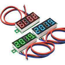 Digital Voltmeter DC 0-100V 0.36 " 4-Digit LED Voltage Tester Panel Meter 3-Wire comprar usado  Enviando para Brazil