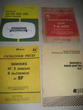 Lot documents semoirs d'occasion  Auxerre