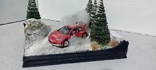 Diorama rally peugeot usato  Favara