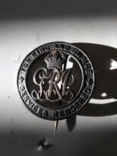 Silver war badge. for sale  SWANSEA
