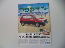 Advertising pubblicità 1988 usato  Salerno