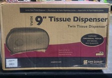 Usado, Dispensador de tecido San Jamar R4000TBK 9" rolo duplo jumbo clássico novo  comprar usado  Enviando para Brazil