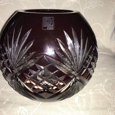 Bleikristall kugel vase gebraucht kaufen  Illerrieden