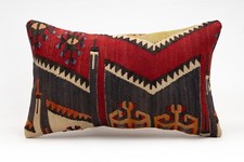 Capa de travesseiro decorativa, 12x20 pol, travesseiro Kilim, travesseiro turco, almofada de sofá comprar usado  Enviando para Brazil