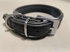 Hundehalsband breit schwarz gebraucht kaufen  Berlin