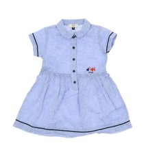 Vestido de linho azul manga curta ARMANI BABY L4738 tamanho 24 meses comprar usado Vestido de linho azul manga curta ARMANI BABY L4738 tamanho 24 meses comprar usado  Enviando para Brazil