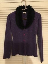 Sparkly purple black for sale  NORWICH