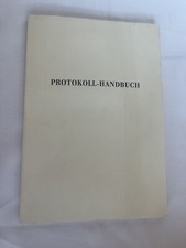 Ddr protokoll handbuch gebraucht kaufen  Berlin