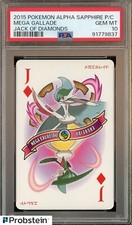 Usado, 2015 Pokemon Alpha Sapphire P/C Jack of Diamonds Mega Gallade PSA 10 comprar usado  Enviando para Brazil