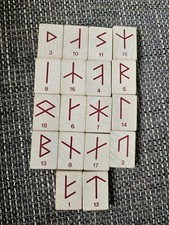 Runensteine holz gebraucht kaufen  Kamen