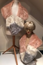 Pair faux fur for sale  HUDDERSFIELD