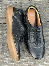 Clarks black leather for sale  DONCASTER