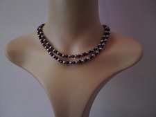 Silver garnet bead for sale  HASTINGS