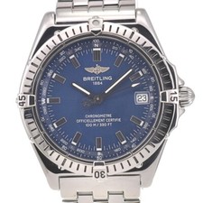 com papel Breitling Wings A10350 cronômetro de data relógio masculino automático #138467 comprar usado  Enviando para Brazil