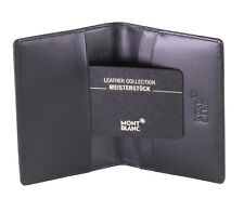Montblanc kartentasche leder gebraucht kaufen  Höchstädt a.d.Donau