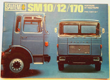 Brochure camion saviem d'occasion  Oberhaslach