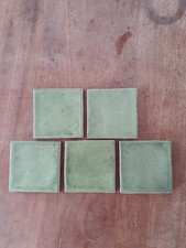 Green ceramic tiles for sale  YEOVIL