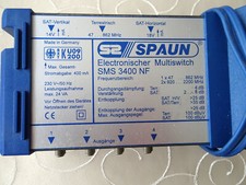 Spaun sms 3400 gebraucht kaufen  Heinsberg