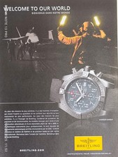 Breitling vintage print d'occasion  Orleans-